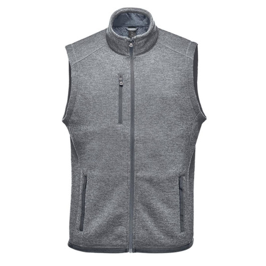 Stormtech Mens Full Zip Fleece Vests Granite Heather